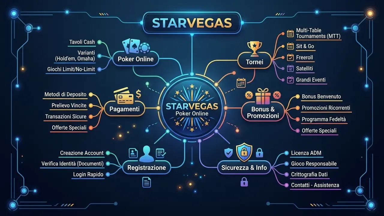 Mappa concettuale poker online Puntoscommesse e criteri di valutazione