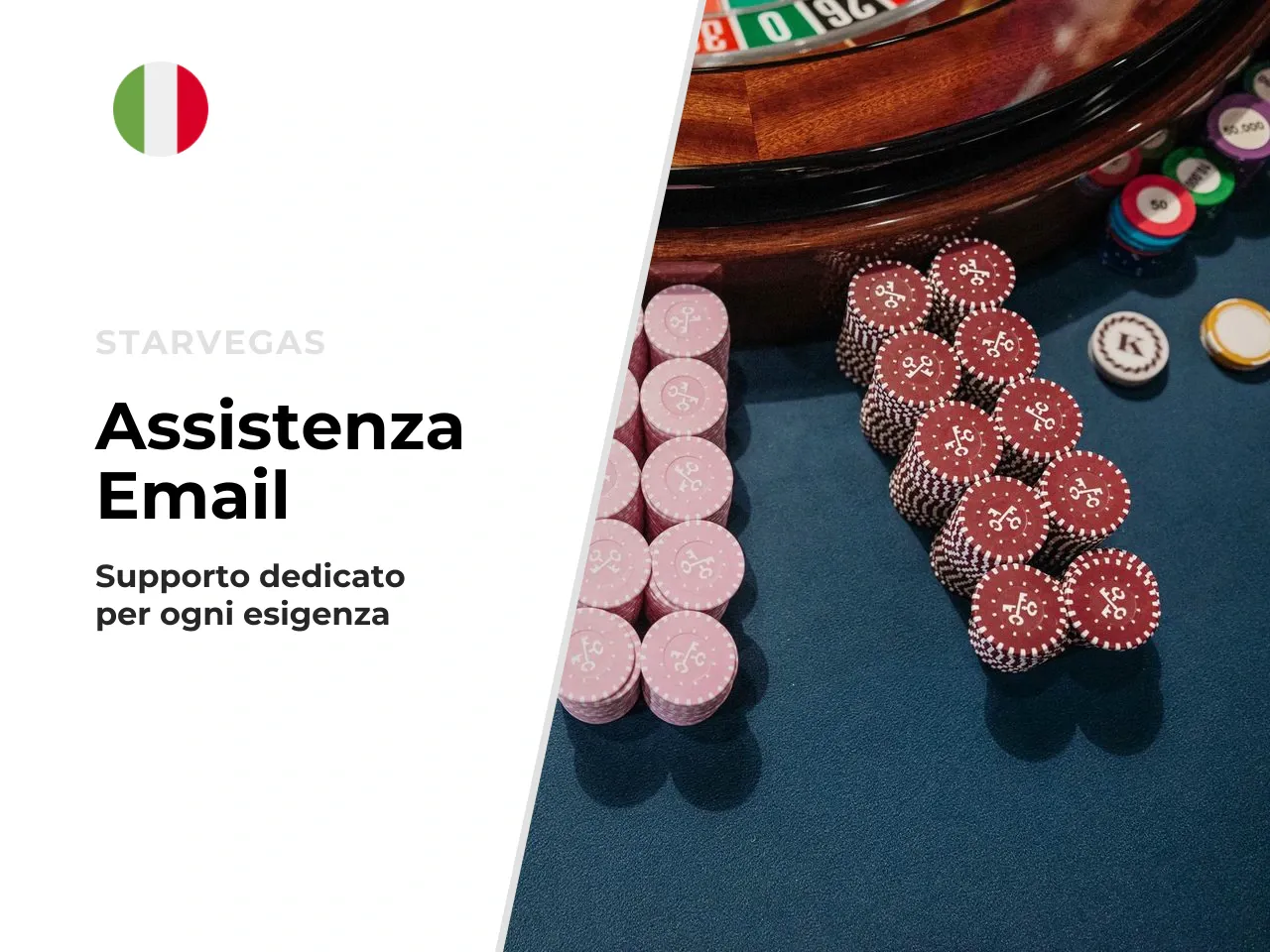 Supporto via email per richieste dettagliate