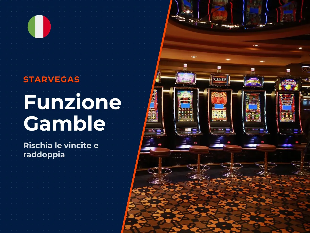 Funzione Gamble (Rischio): raddoppiare o perdere tutto