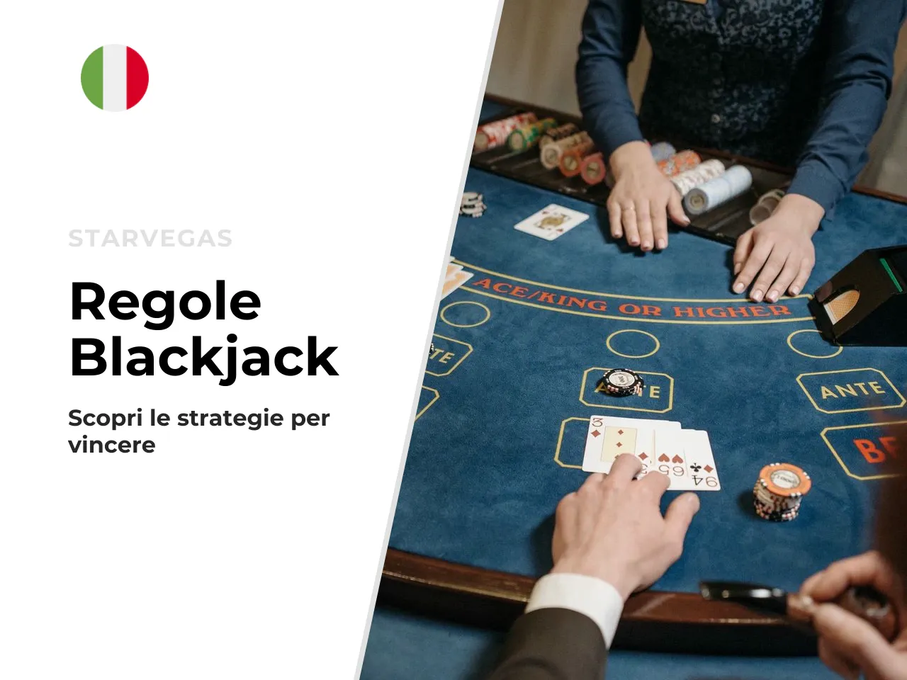 Hit, stand, double e split. Nel