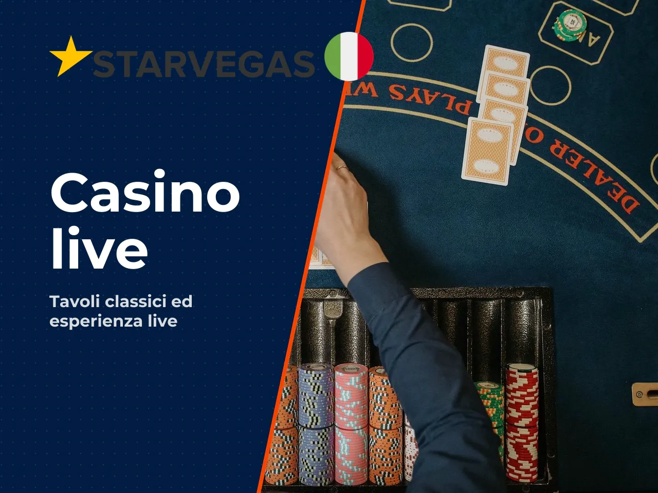 Casino live, tavoli e giochi classici