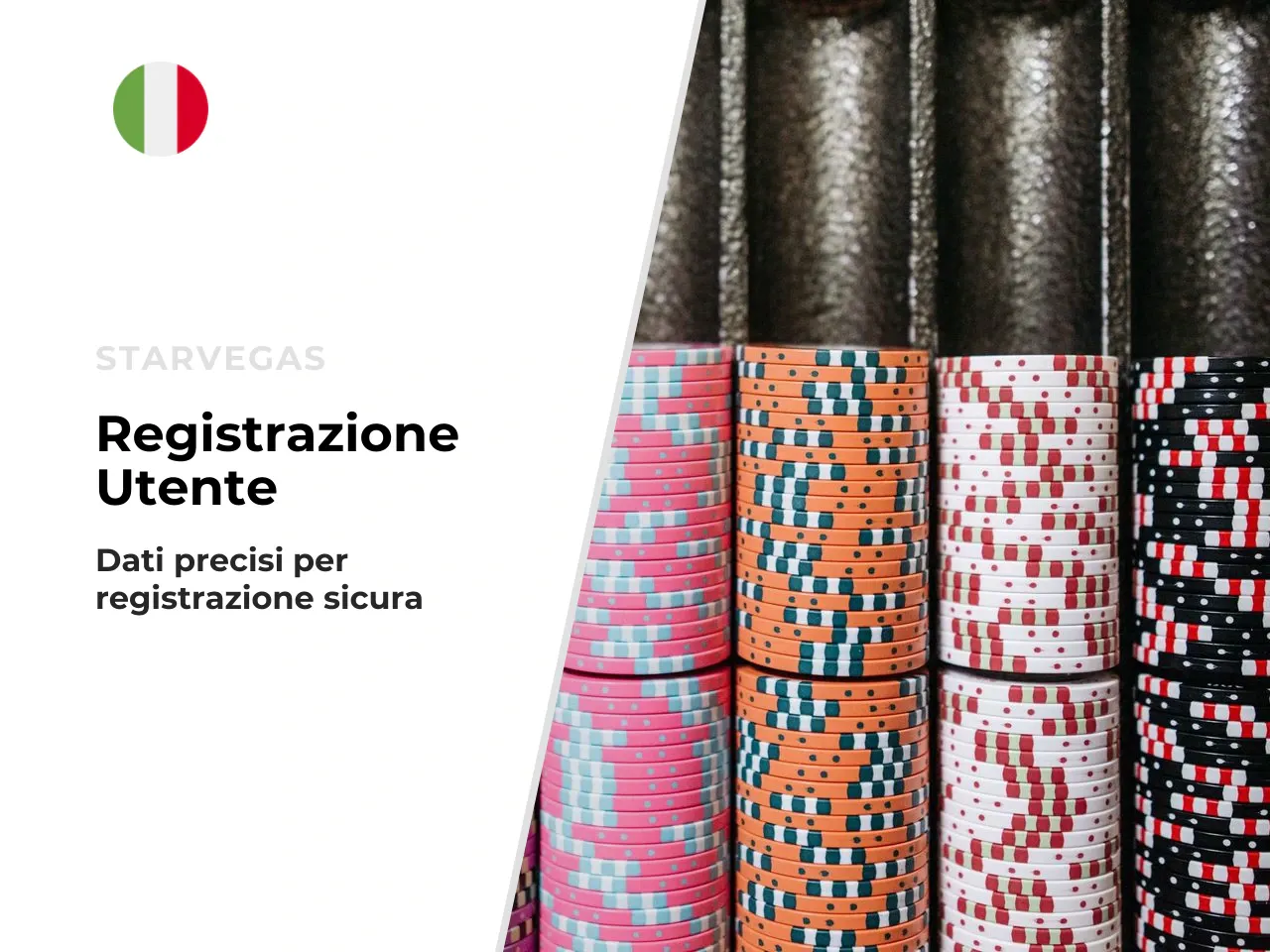Dati da inserire durante la registrazione
