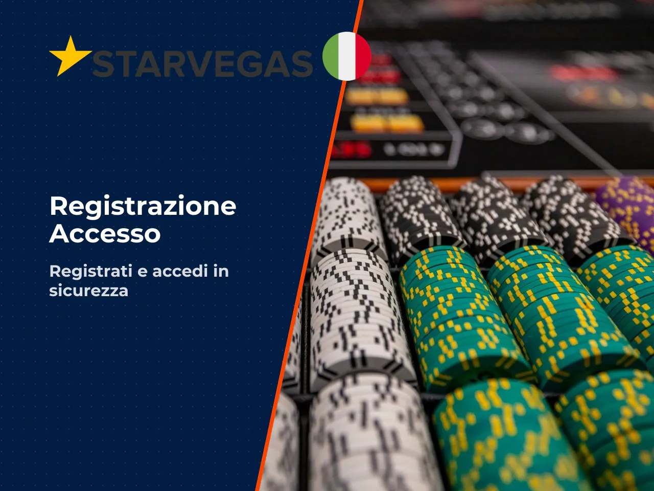Registrazione, accesso e primi passi su StarVegas