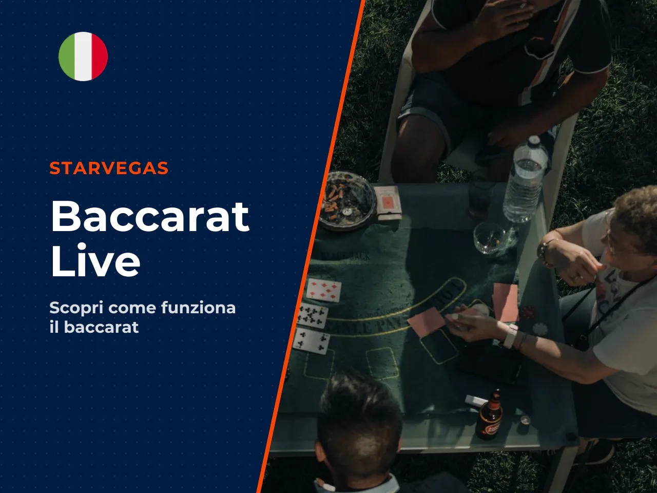 Come funziona un tavolo di live baccarat