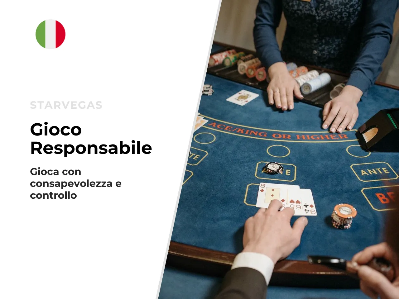 Avviso importante il gioco d'azzardo è