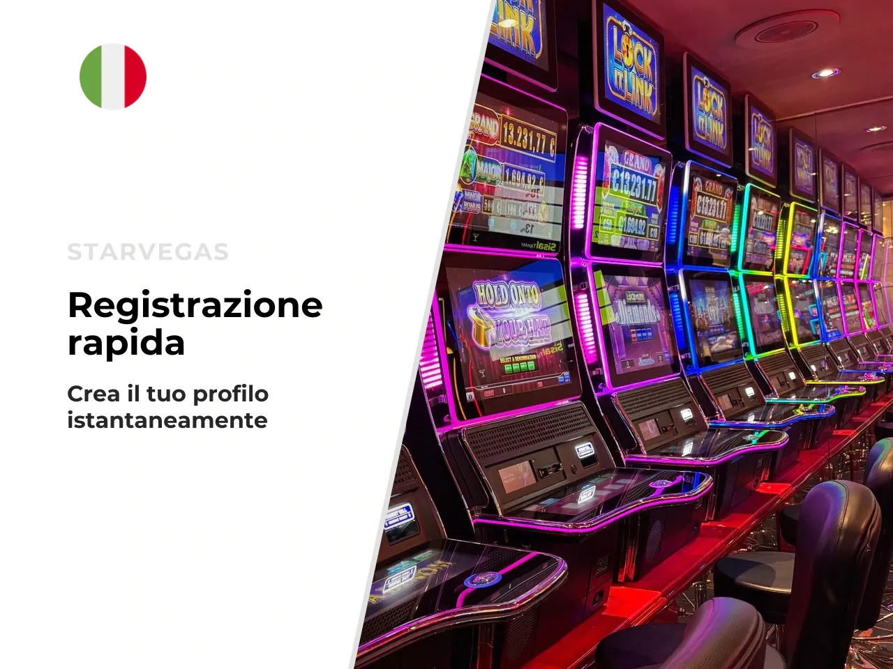 Creare un account da mobile. La