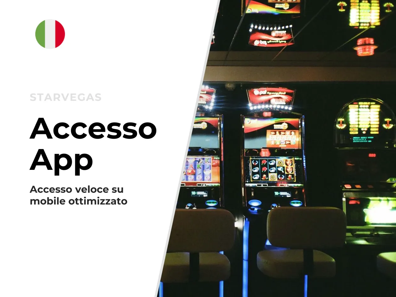 Login tramite App Starvegas iOS e