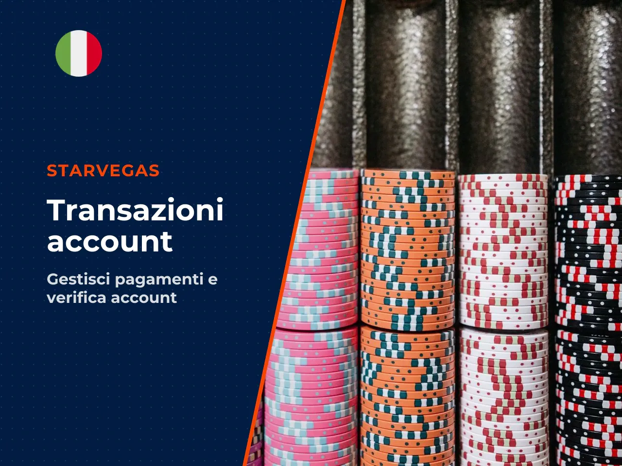 Pagamenti, prelievi e verifica dell'account