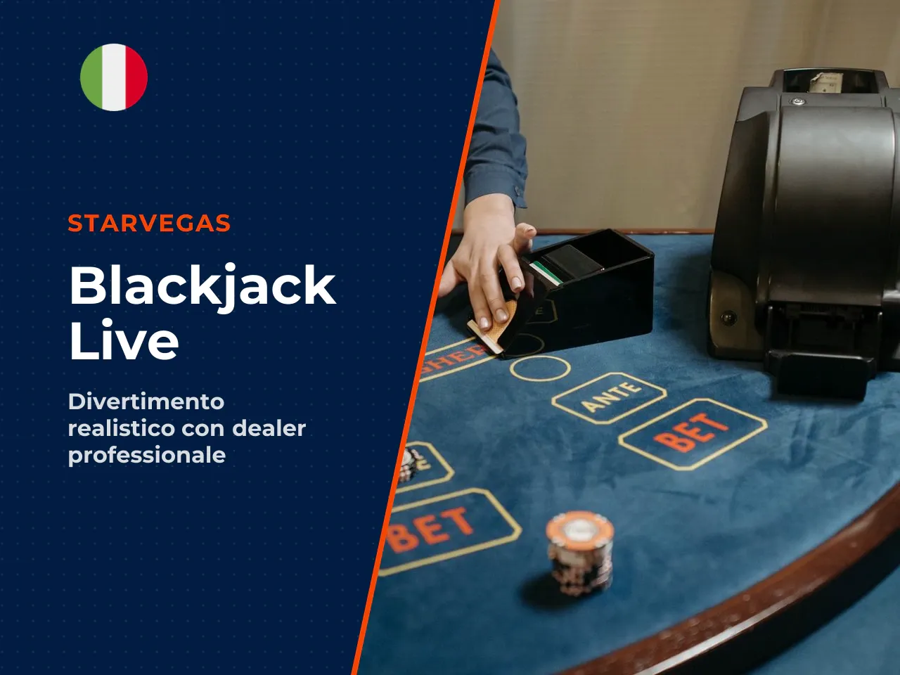 Blackjack live: che cosa cambia con il dealer dal vivo