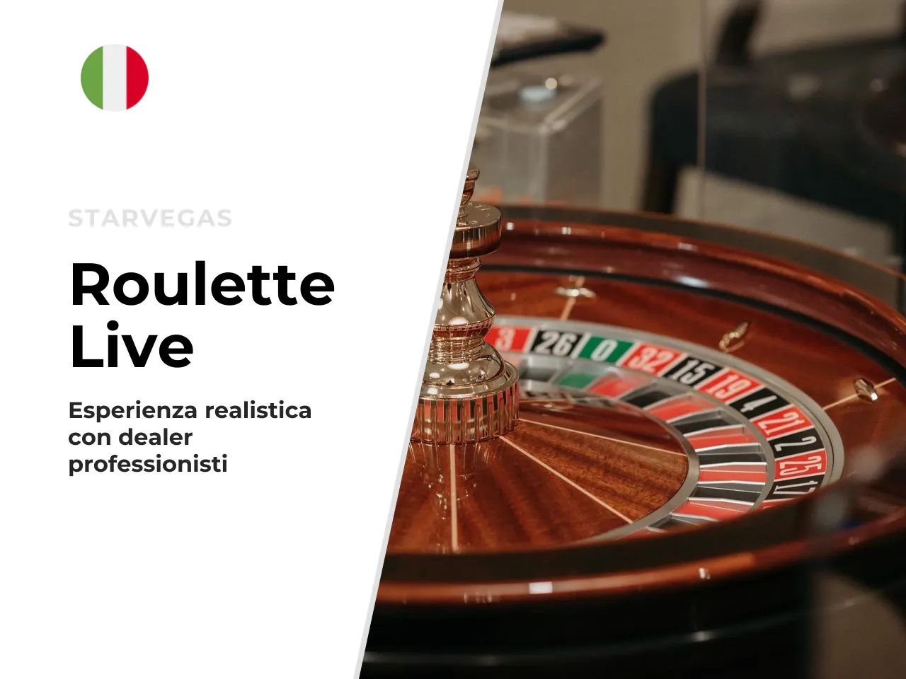 Esperienza con croupier e streaming. La