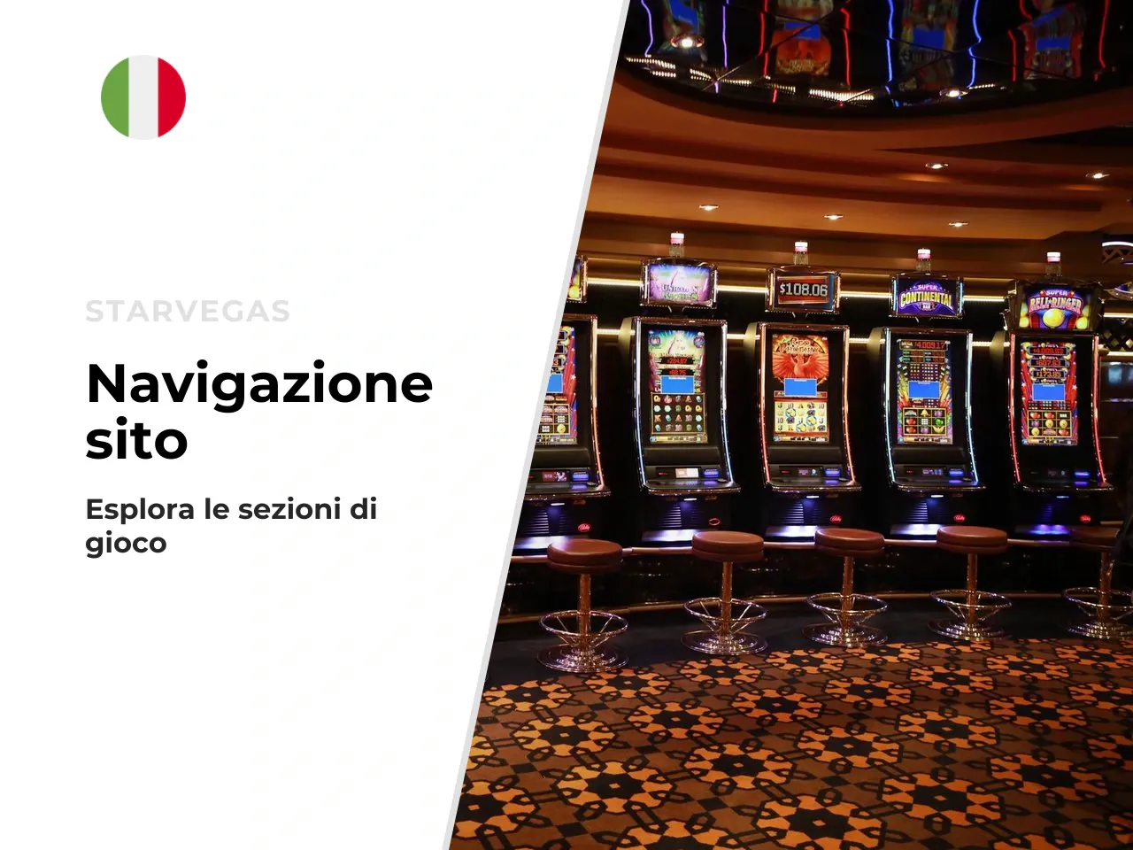 Navigazione del sito e accesso alle