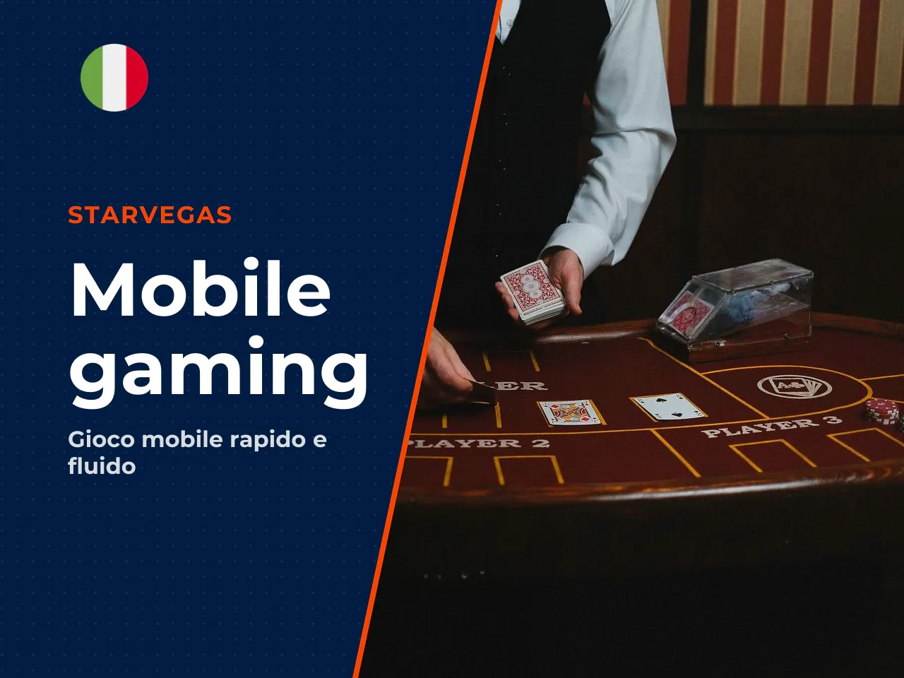 Navigazione da mobile, velocità e accesso ai giochi